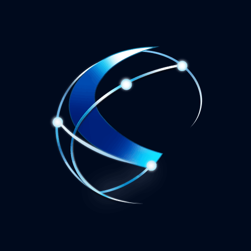 CLS orbital intelligence emblem
